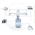 Appareil radiographique à rayons X portable haute fréquence portatif FDR-200M